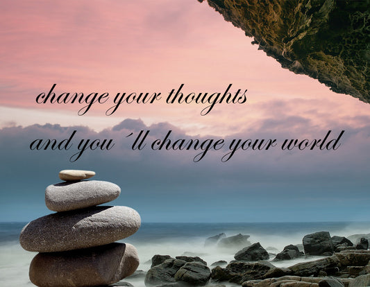 Change your thoughts - stor magnet